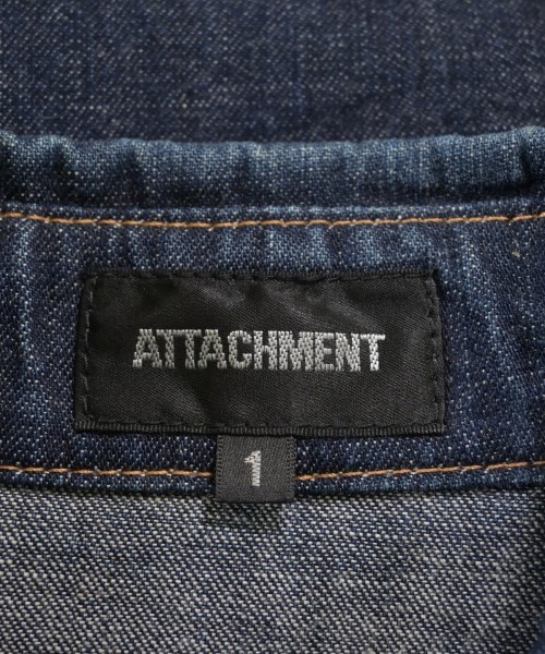 ATTACHMENT（アタッチメント）カジュアルシャツ 紺 サイズ:1(S位) メンズ/2200628426208