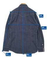 ATTACHMENT（アタッチメント）カジュアルシャツ 紺 サイズ:1(S位) メンズ/2200628426208