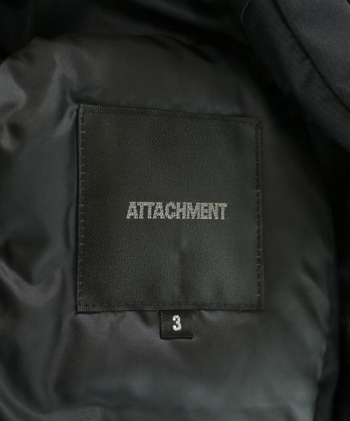 ATTACHMENT（アタッチメント）ダウンジャケット/ダウンベスト 黒 サイズ:3(L位) メンズ/2200629042018
