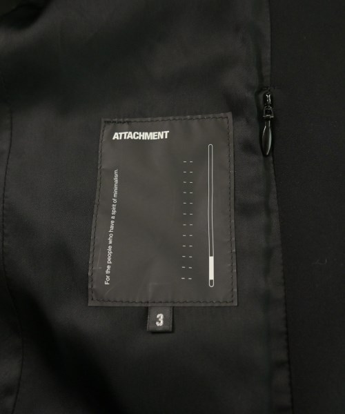 ATTACHMENT（アタッチメント）ミリタリーブルゾン 黒 サイズ:3(L位) メンズ/2200618610082