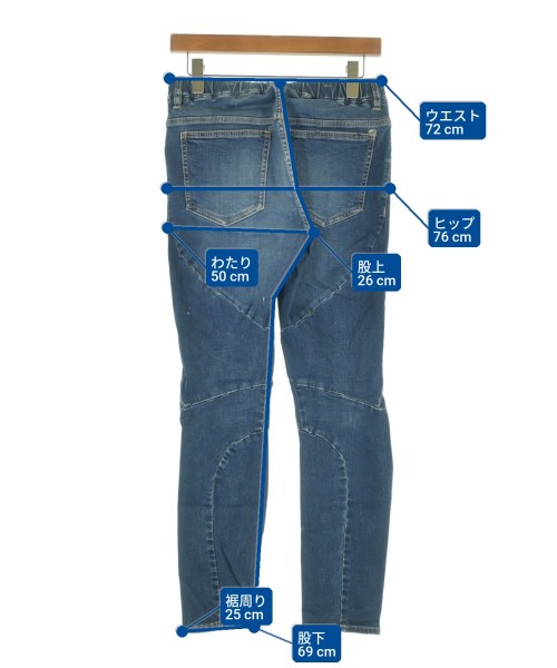 ATTACHMENT（アタッチメント）デニムパンツ 青 サイズ:2(M位) メンズ/2200619795214