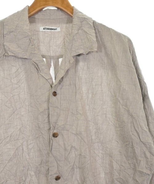 ATTACHMENT（アタッチメント）カジュアルシャツ グレー サイズ:2(M位) メンズ/2200620257039
