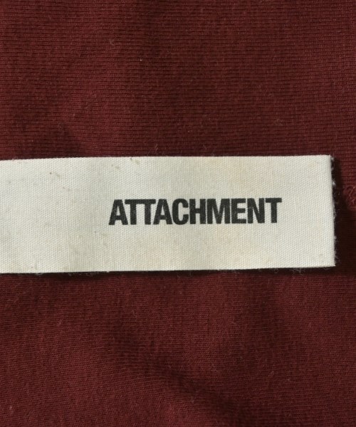 ATTACHMENT（アタッチメント）Tシャツ・カットソー 赤 サイズ:1(S位) メンズ/2200610126208