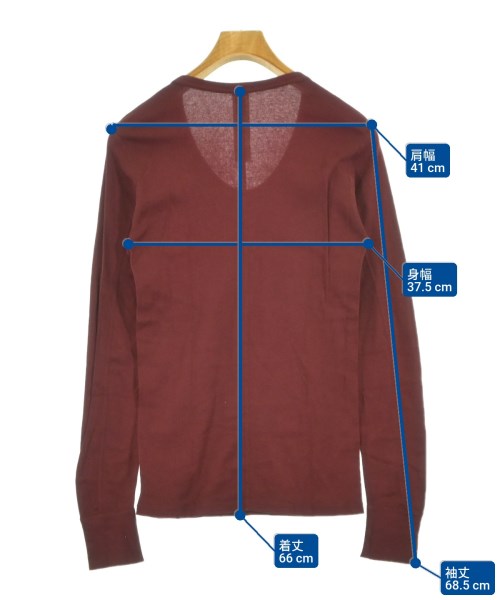 ATTACHMENT（アタッチメント）Tシャツ・カットソー 赤 サイズ:1(S位) メンズ/2200610126208