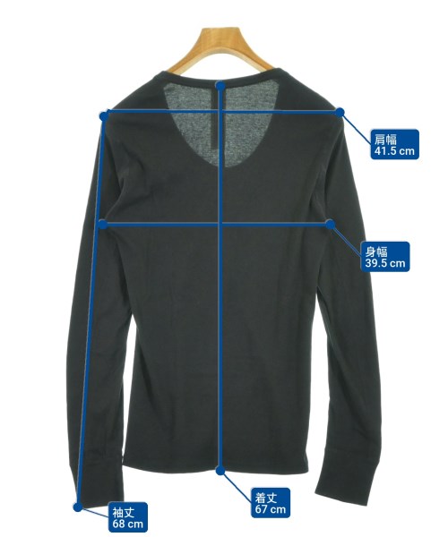 ATTACHMENT（アタッチメント）Tシャツ・カットソー 黒 サイズ:1(S位) メンズ/2200610126215