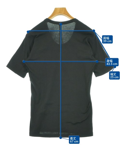 ATTACHMENT（アタッチメント）Tシャツ・カットソー 黒 サイズ:1(S位) メンズ/2200610126246