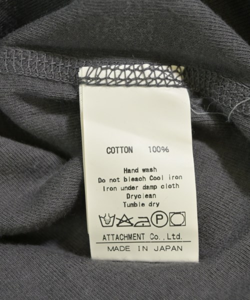 ATTACHMENT（アタッチメント）Tシャツ・カットソー グレー サイズ:2(M位) メンズ/2200610126253
