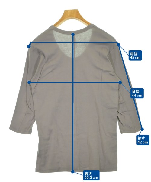 ATTACHMENT（アタッチメント）Tシャツ・カットソー グレー サイズ:1(S位) メンズ/2200610126284