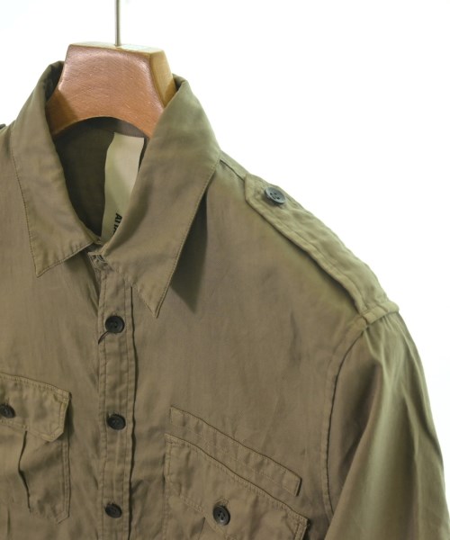 ATTACHMENT（アタッチメント）カジュアルシャツ 茶 サイズ:1(XS位) メンズ/2200610126291