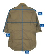 ATTACHMENT（アタッチメント）カジュアルシャツ 茶 サイズ:1(XS位) メンズ/2200610126291