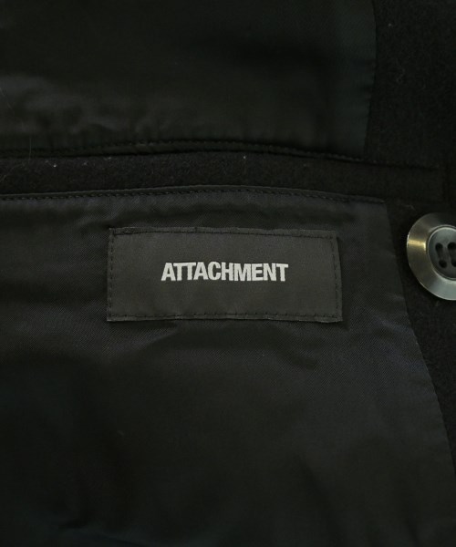 ATTACHMENT（アタッチメント）ピーコート 黒 サイズ:4(XL位) メンズ/2200673202017