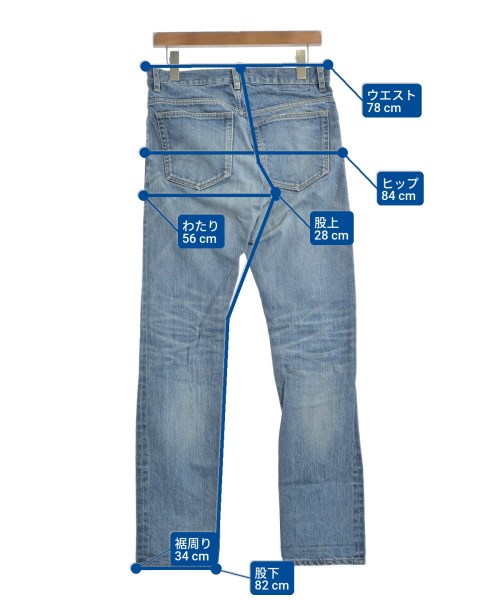 ATTACHMENT（アタッチメント）デニムパンツ 青 サイズ:2(M位) メンズ/2200673312075