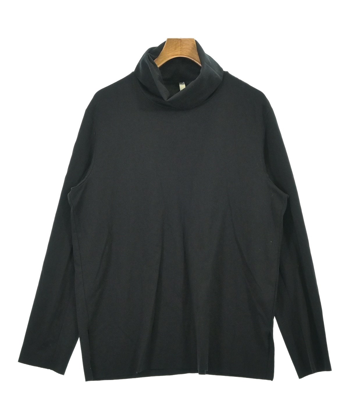 【新品】アタッチメント　プリーツカットソー　XLサイズ ATTACHMENT（アタッチメント）Tシャツ・カットソー 黒 サイズ:2(M位