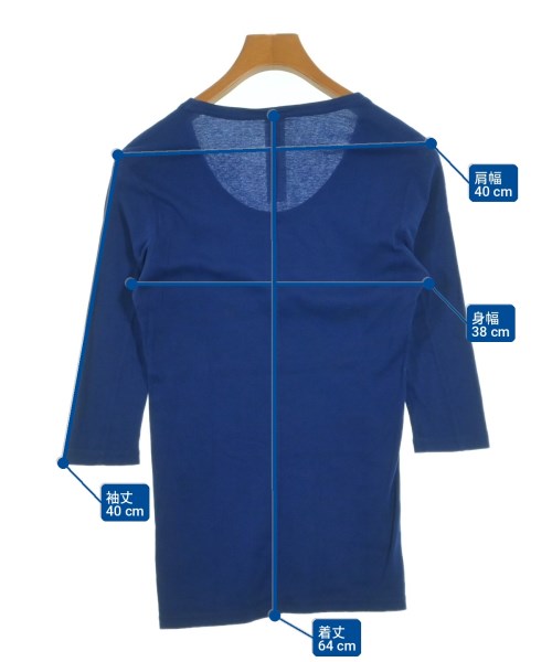 ATTACHMENT（アタッチメント）Tシャツ・カットソー 青 サイズ:1(S位) メンズ/2200698934658