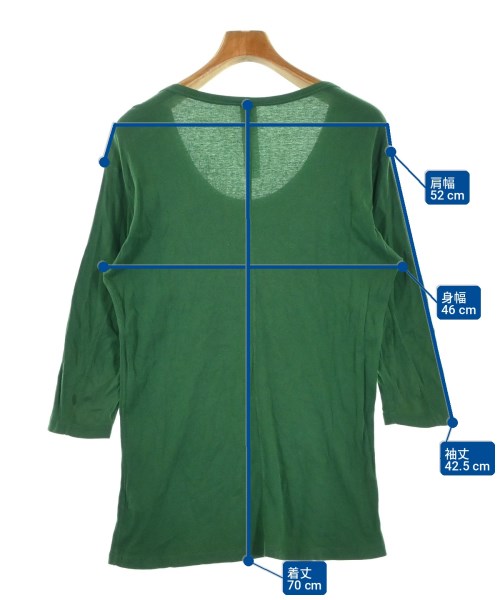 ATTACHMENT（アタッチメント）Tシャツ・カットソー 緑 サイズ:4(XL位) メンズ/2200701973025