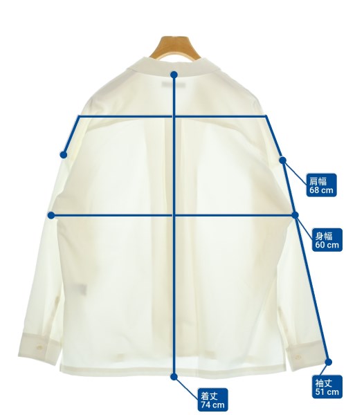 ATTACHMENT（アタッチメント）カジュアルシャツ 白 サイズ:2(M位) メンズ/2200648936558