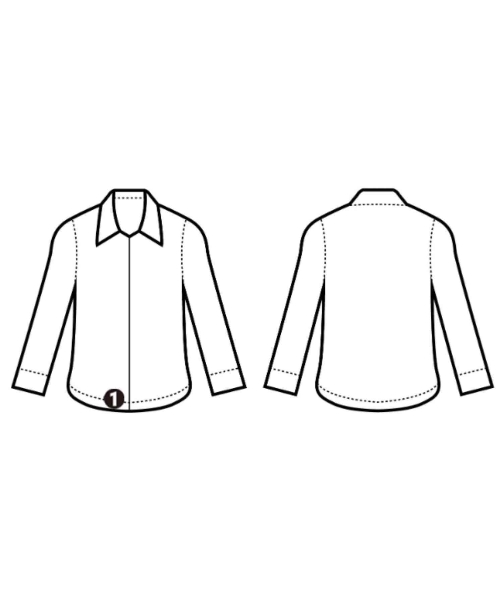 ATTACHMENT（アタッチメント）カジュアルシャツ 白 サイズ:2(M位) メンズ/2200648936565