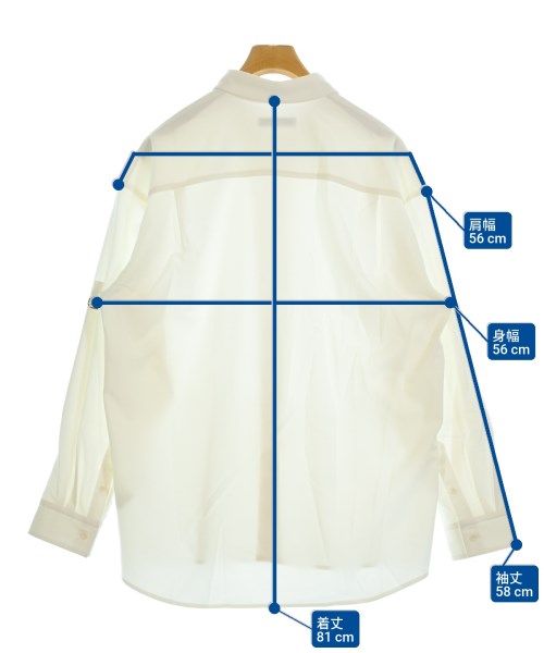 ATTACHMENT（アタッチメント）カジュアルシャツ 白 サイズ:2(M位) メンズ/2200648936565