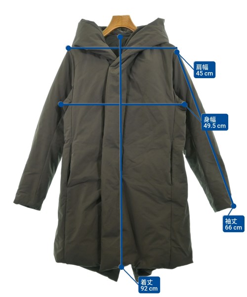 ATTACHMENT（アタッチメント）ダウンコート 茶 サイズ:1(S位) メンズ/2200647035016