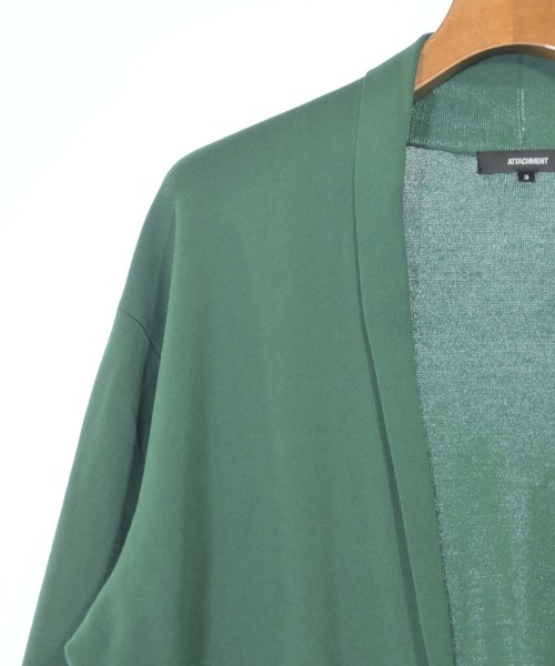 ATTACHMENT（アタッチメント）カーディガン 緑 サイズ:3(L位) メンズ/2200659981028