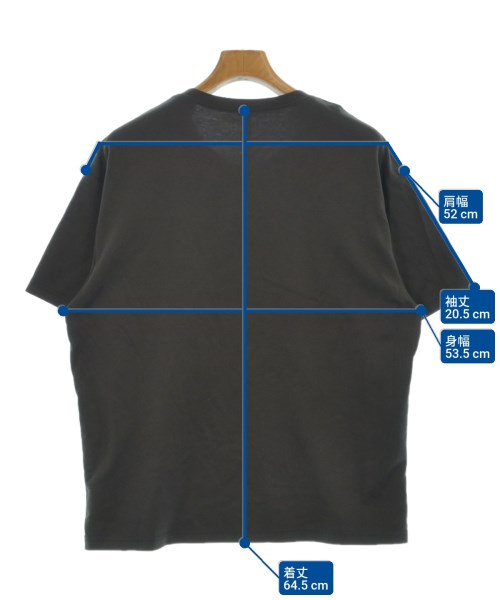 ATTACHMENT（アタッチメント）Tシャツ・カットソー グレー サイズ:1(S位) メンズ/2200660096025