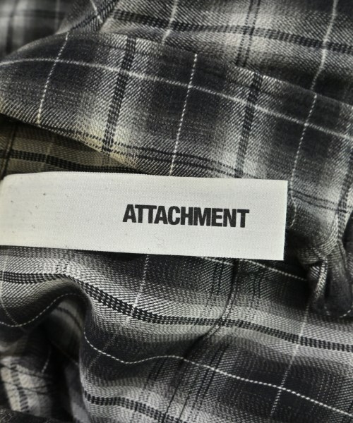 ATTACHMENT（アタッチメント）カジュアルシャツ 黒 サイズ:2(M位) メンズ/2200658920110