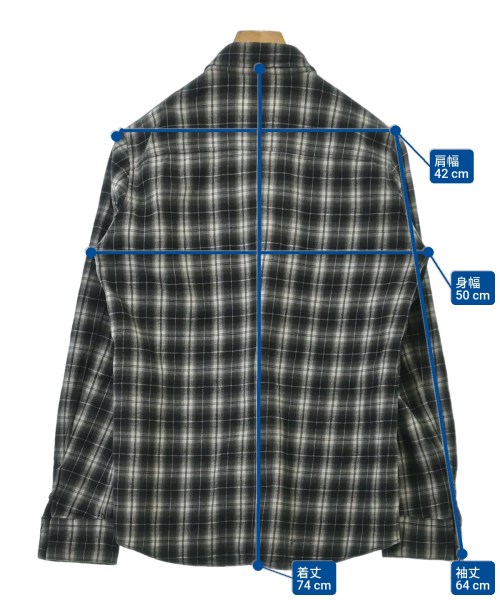 ATTACHMENT（アタッチメント）カジュアルシャツ 黒 サイズ:2(M位) メンズ/2200658920110