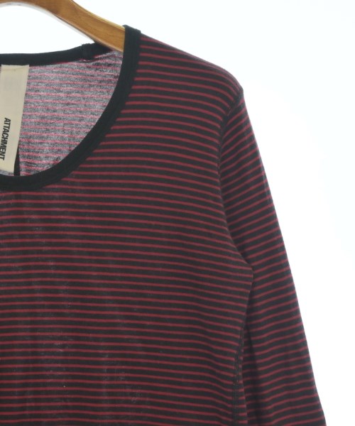 ATTACHMENT（アタッチメント）Tシャツ・カットソー 赤 サイズ:2(M位) メンズ/2200658920134
