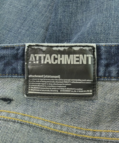 ATTACHMENT（アタッチメント）デニムパンツ 紺 サイズ:3(L位) メンズ/2200709578222
