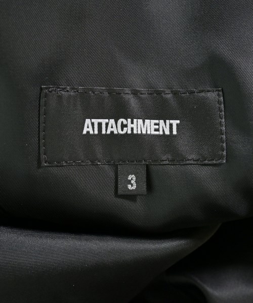 ATTACHMENT（アタッチメント）チェスターコート 黒 サイズ:3(L位) メンズ/2200713149012