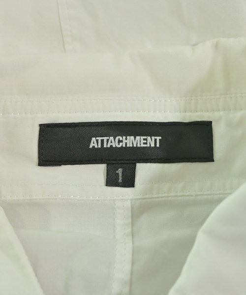 ATTACHMENT（アタッチメント）カジュアルシャツ 白 サイズ:1(S位) メンズ/2200629975057