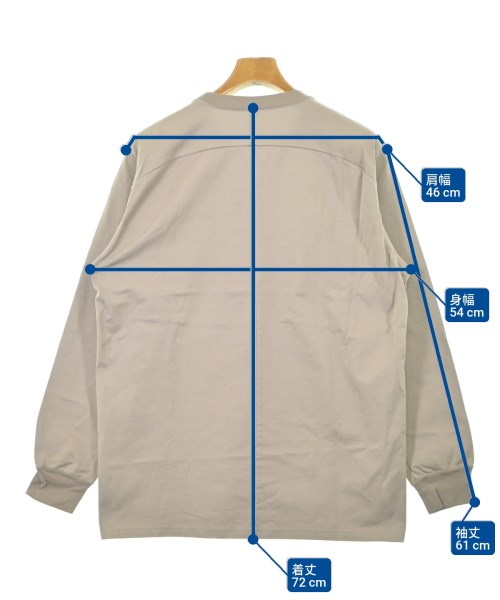ATTACHMENT（アタッチメント）Tシャツ・カットソー ベージュ サイズ:1(S位) メンズ/2200645528022