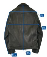 ATTACHMENT（アタッチメント）ライダース 黒 サイズ:1(S位) メンズ/2200639528014