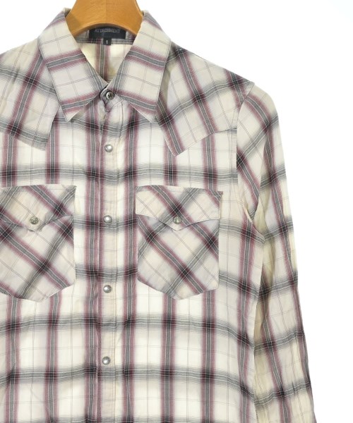 ATTACHMENT（アタッチメント）カジュアルシャツ 白 サイズ:1(S位) メンズ/2200639528045