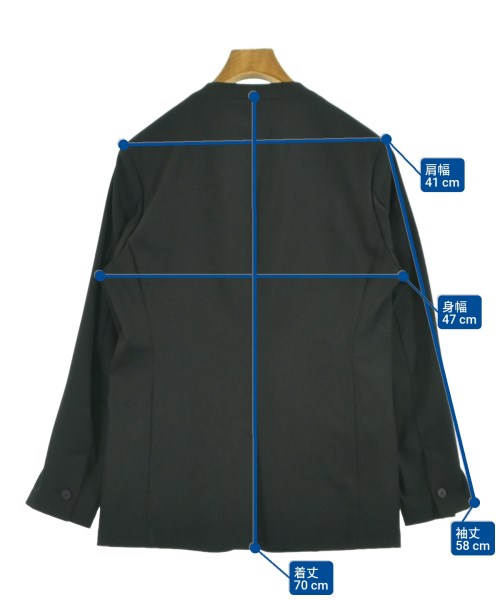 ATTACHMENT（アタッチメント）カジュアルジャケット 黒 サイズ:1(S位) メンズ/2200647536032