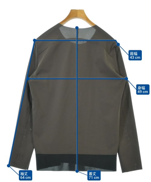 ATTACHMENT（アタッチメント）Tシャツ・カットソー 茶 サイズ:2(M位) メンズ/2200645023084