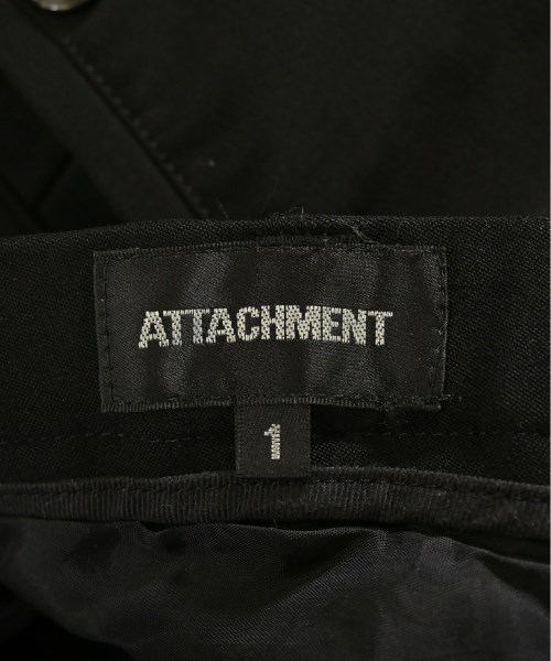 ATTACHMENT（アタッチメント）スラックス 黒 サイズ:1(S位) メンズ/2200645366020