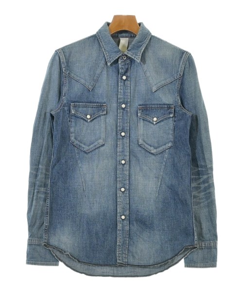 ATTACHMENT(アタッチメント)カジュアルシャツ 青 サイズ:2(M位)/2200644903011