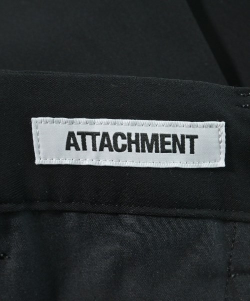 ATTACHMENT（アタッチメント）スラックス 黒 サイズ:1(S位) メンズ/2200654337103