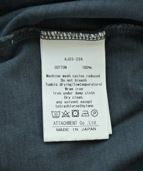 ATTACHMENT（アタッチメント）Tシャツ・カットソー グレー サイズ:1(S位) メンズ/2200705396257