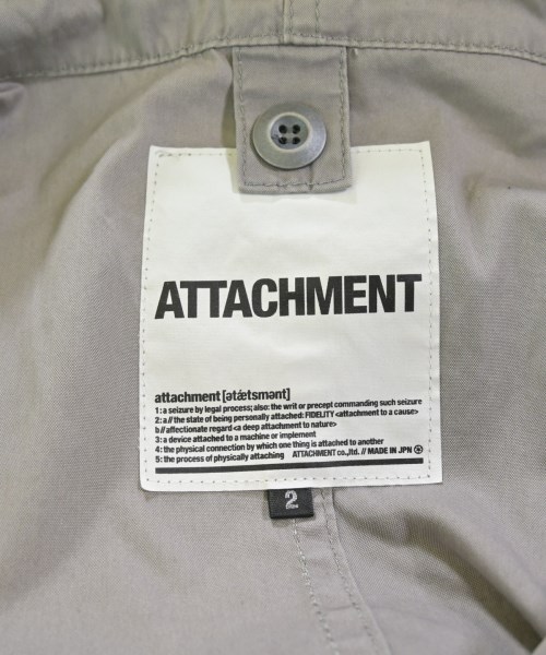 ATTACHMENT（アタッチメント）モッズコート グレー サイズ:2(M位) メンズ/2200707483191