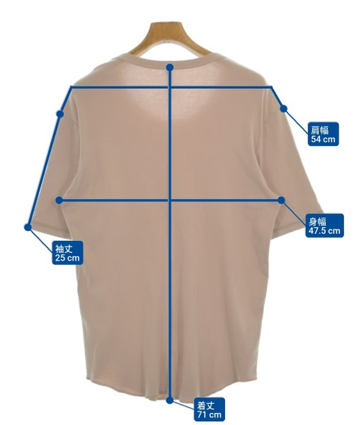 ATTACHMENT（アタッチメント）Tシャツ・カットソー ピンク サイズ:1(S位) メンズ/2200663649075