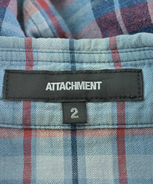 ATTACHMENT（アタッチメント）カジュアルシャツ 青 サイズ:2(M位) メンズ/2200665447068