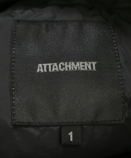 ATTACHMENT（アタッチメント）ダウンジャケット/ダウンベスト 黒 サイズ:1(S位) メンズ/2200732512019