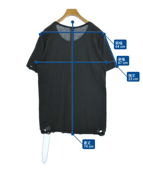 ATTACHMENT（アタッチメント）Tシャツ・カットソー 紺 サイズ:4(XL位) メンズ/2200721893280