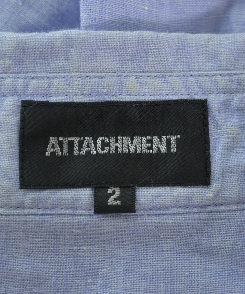 ATTACHMENT（アタッチメント）カジュアルシャツ 紫 サイズ:2(M位) メンズ/2200724443062