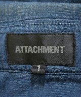 ATTACHMENT（アタッチメント）カジュアルシャツ 青 サイズ:1(S位) メンズ/2200687046041