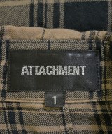 ATTACHMENT（アタッチメント）カジュアルシャツ 茶 サイズ:1(S位) メンズ/2200687046157