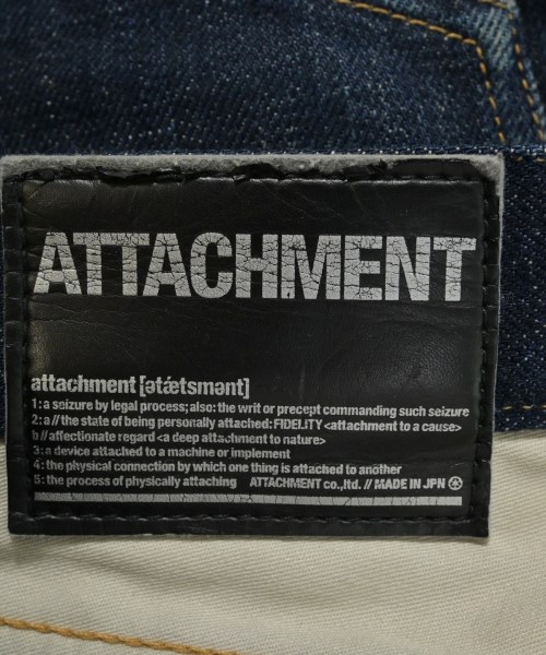 ATTACHMENT（アタッチメント）デニムパンツ 紺 サイズ:1(S位) メンズ/2200687046256