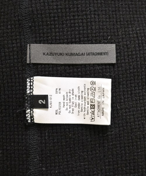 ATTACHMENT（アタッチメント）Tシャツ・カットソー 黒 サイズ:2(M位) メンズ/2200689263033